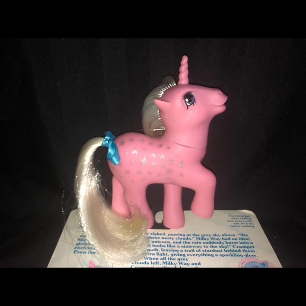 VTG G1 My Little Pony - Milky Way w/box back